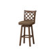Sussex Swivel Bar Stool in Dark Oak