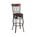 30" Four-Oval Back Bar Stool