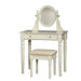 Lorraine Vanity Set in White