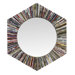 Magazine Hexagonal Shaped Mirror