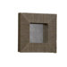 Mendong with Black Thread Square Mirror