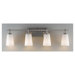 Sunset Drive  Vanity in Brushed Steel