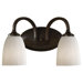 Perry Two Light Bath Vanity in Heritage Bronze