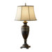 Bismarck One Light Table Lamp in Tudor Brown