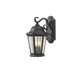 Martinsville Two Light Outdoor Lantern in Black