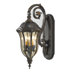 Baton Rouge Outdoor Wall Lantern in Walnut