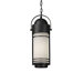 Carbondale One Light Outdoor Lantern in Dark Chocolate