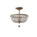 Dutchess 3 Light Semi Flush Mount
