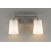 Sunset Drive  Vanity in Brushed Steel