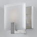 Halstad One Light Wall Sconce in Brushed Steel