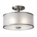 Casual 2 Light Semi Flush Mount