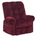 Omni Pow'r Lift Full Lay-Out Chaise Recliner in Chianti