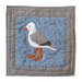 Beach Critters Seagull Toss Pillow
