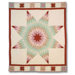 Floral Star Throw Quilt
