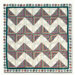 Peasant Log Cabin Shower Curtain