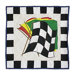 Racecar Toss Pillow