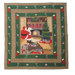 Santa By The Fireside Queen Duvet Cover / Comforter Cover