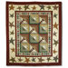 Woodland Star And Geese Throw Quilt