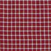 Red White Checks Bed Skirt / Dust Ruffle