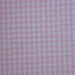Baby Pink and White Gingham Checks Bed Skirt / Dust Ruffle