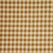 Brown and Golden Checks Bed Skirt / Dust Ruffle