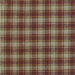 Tan and Gold Rustic Checks Curtain Valance