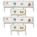 Summer Fun 4 Piece Bumper Pad Set