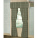 Green Yellow Plaid Cotton Bed Curtain
