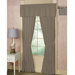 Cream Plaid Cotton Bed Curtain