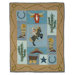 Cowboy Cotton Crib Quilt
