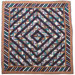 Dusty Diamond Log Cabin Quilt