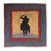 Shadow Rider Cotton Toss Pillow