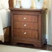 Elite Classics 3 Drawer Nightstand