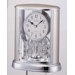 Silver Teardrop Clock