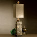 Andean Layered Stone  Buffet Lamp