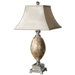 Pearl Table Lamp in Silver