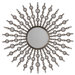 Kimani Mirror in Antiqued Silver