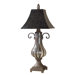 Galeana Blown Glass and Iron Table Lamp