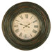 Trudy Wall Clock in Burnished Brown