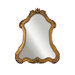 Cleopatra Mirror in Gold with Heavy Antiquing