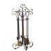 Daymeion 4 Piece Metal Fireplace Tool Set