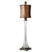 Marcel Buffet Lamp in Distressed Copper