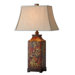 Colorful Flowers One Light Lamp