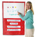 Write and Wipe Magnetic Hanging Pocket Chart