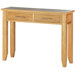 Norfolk Dining Console Table in Natural Light Oak