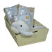 Holiday 'Baby' Gift Cradle in Blue