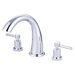 Double Handle Deck Mount Roman Tub Faucet Trim Concord Lever Handle