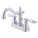 Heritage Centerset Bathroom Faucet with Double Lever Handles