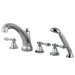 Roman Tub Faucet and Diverter Hand Shower
