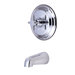 Tampa Single Handle Wall Mount Tub Spout Trim Concord Lever Handle